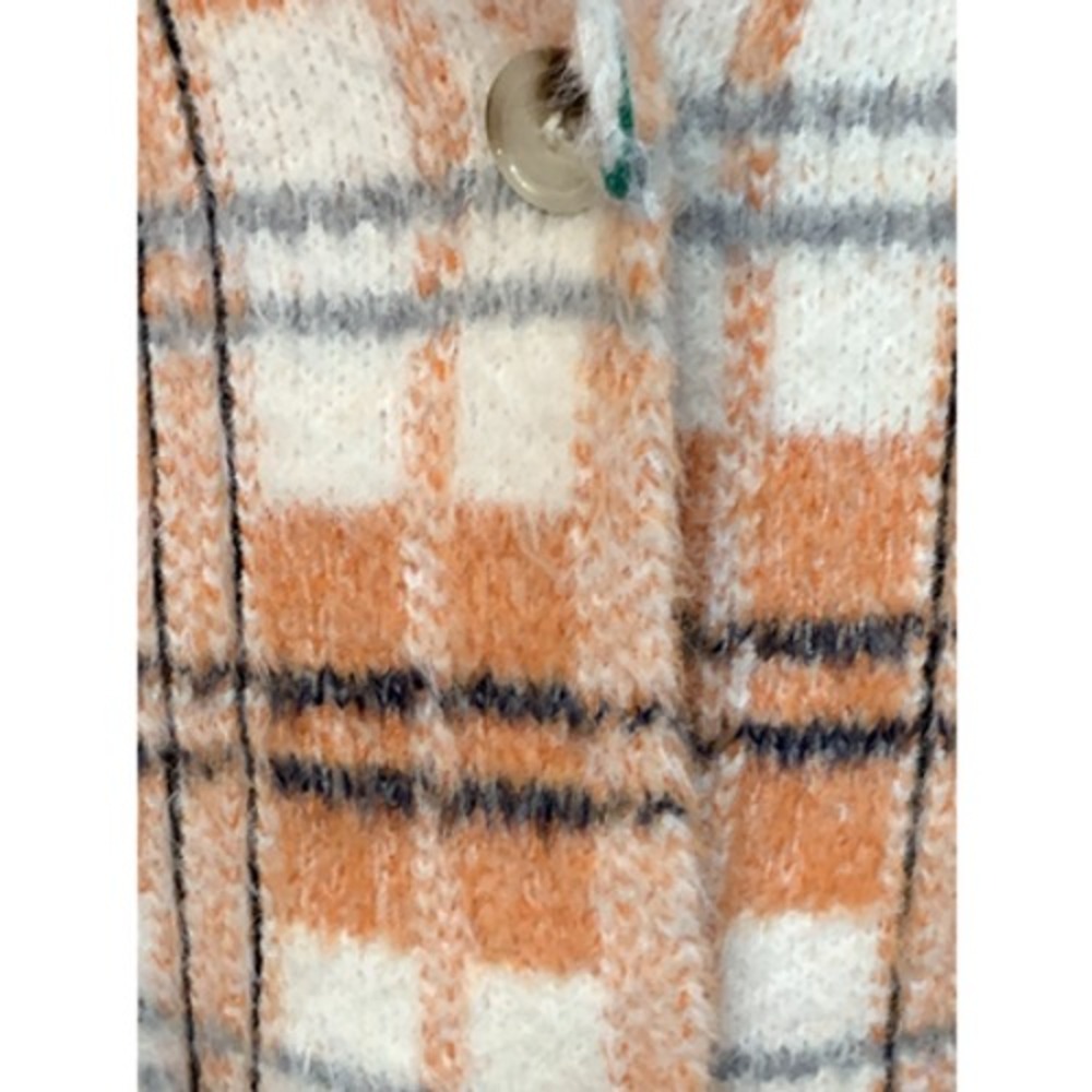 Briony Soft Plaid Statement Jacket, thick, cozy, oversized, weekend, travel - Picture 5 of 8